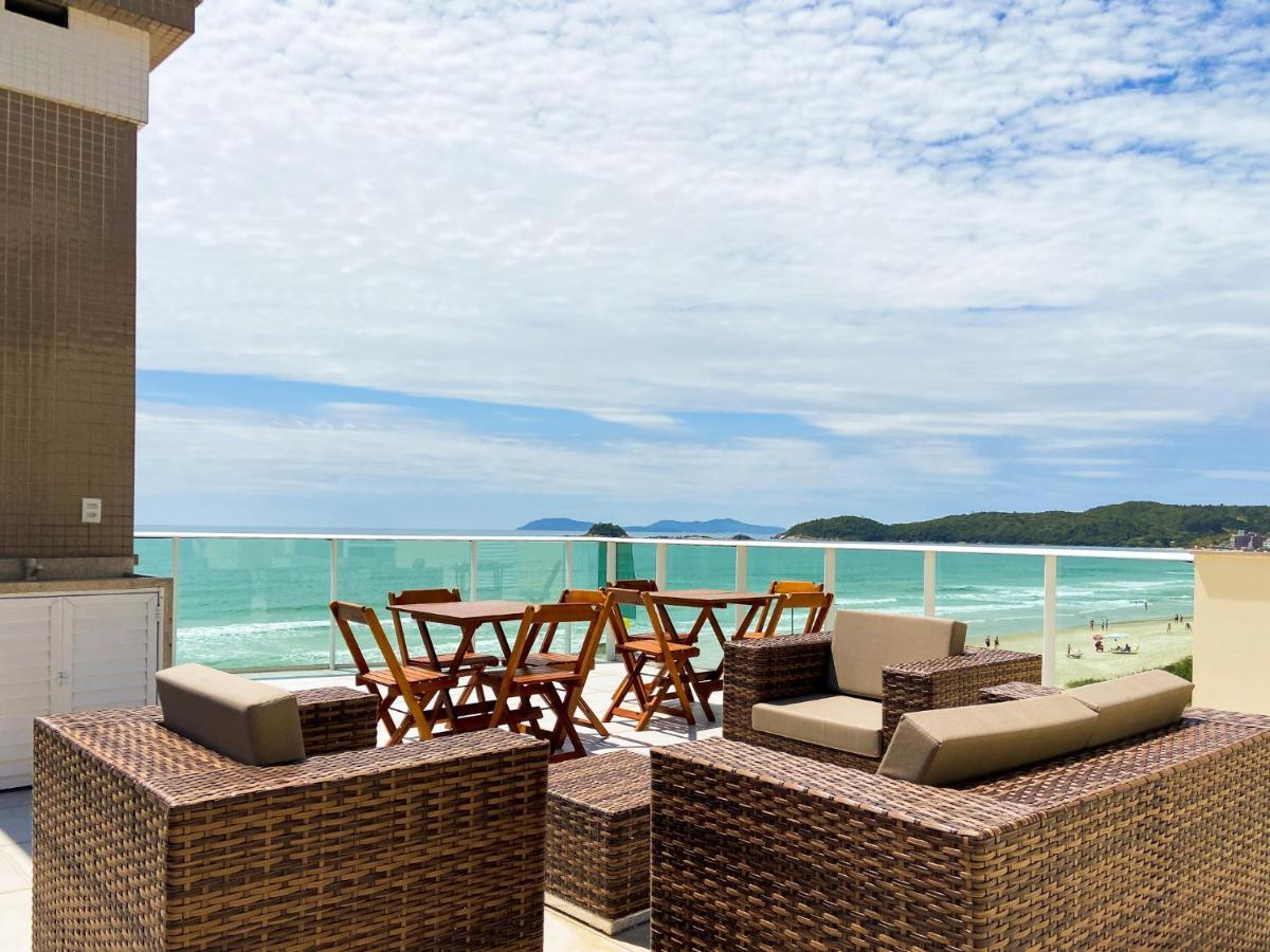 Ferienwohnung Infinito - Cobertura Frente Mar Com Piscina Governador Celso Ramos Exterior foto